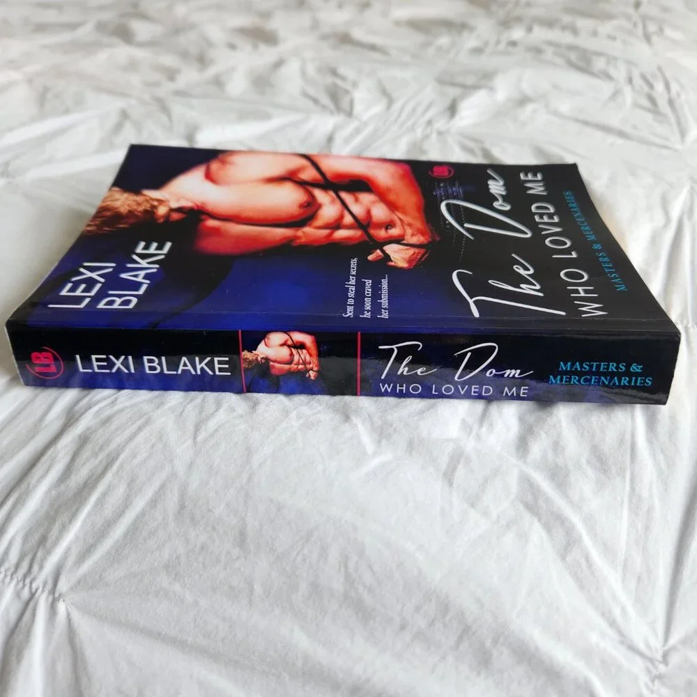 🌶Like New The Dom Who Loved Me by Lexi Blake Paperback Spicy Romance OOP 1st Ed